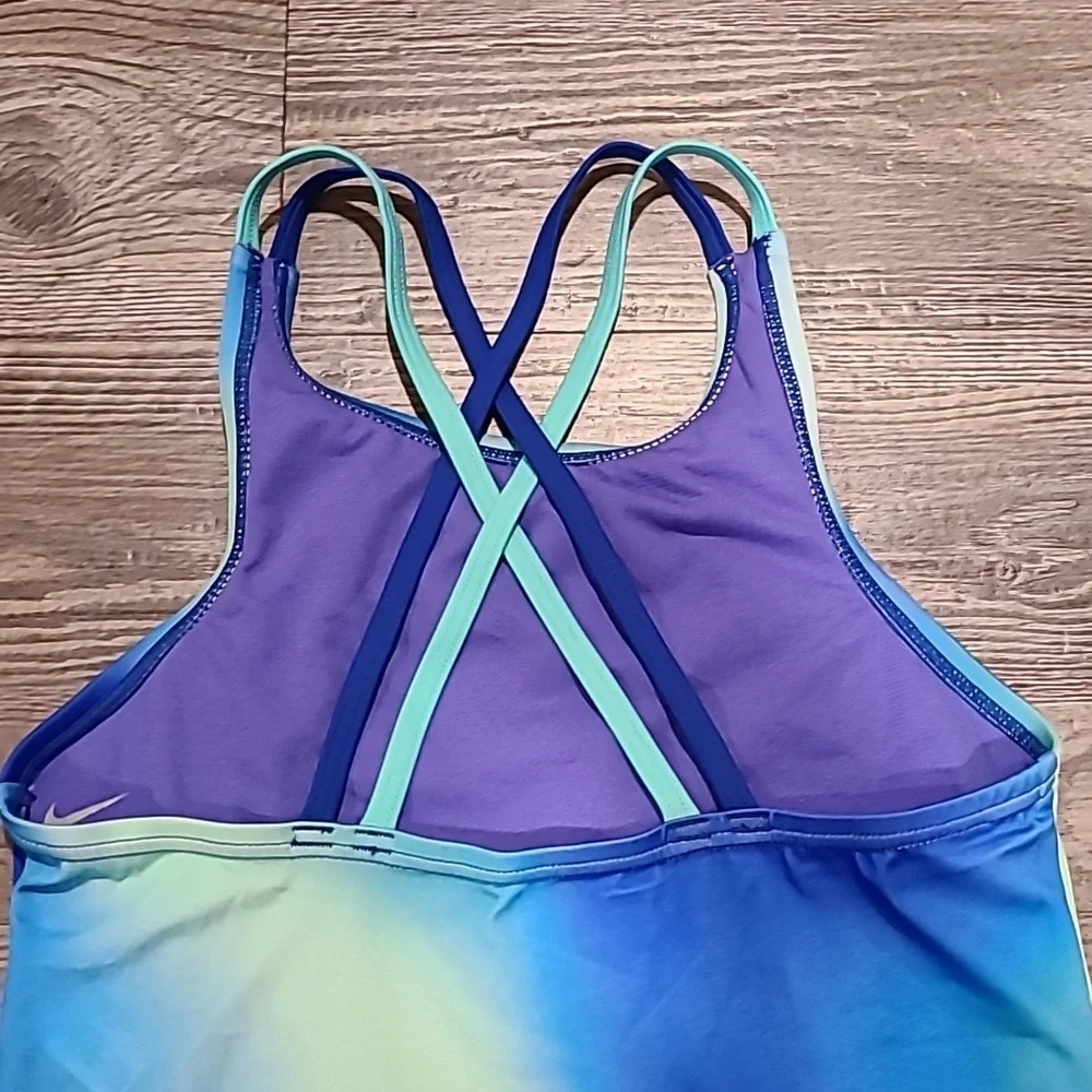 Nike Swim Spectrum Tankini  Size Medium